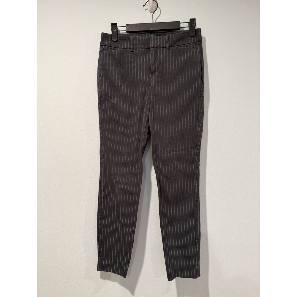 Old Navy Pixie Skinny Striped Pants Womens 0 Work Career Office Academia Travel